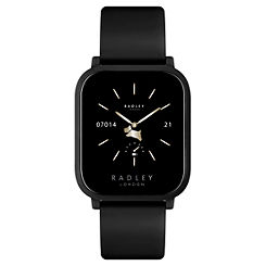 Radley London Ladies Series 10 Black Silicone Strap Smart Watch