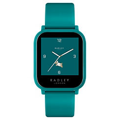 Radley London Ladies Series 10 Verdigris Green Silicone Strap Smart Watch