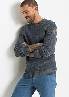 Recycled Cotton Crew Neck Jumper