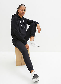 Ribbed Cuff Hooded Tracksuit
