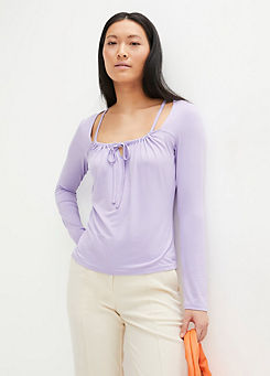 Ribbed Jersey Top