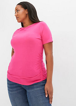 Ruched Jersey Top