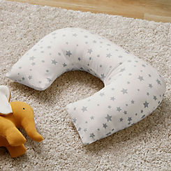 Silentnight Safe Nights Grow with Me Pregnancy & Baby Star Print Pillow
