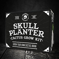Skull Planter Cactus