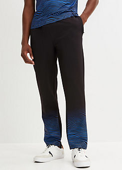 Sports Graphic Print Trousers