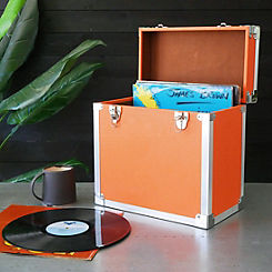 Steepletone LP Record Storage Case SRB2 - Orange