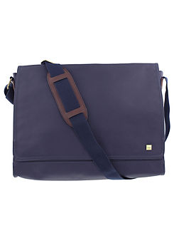 Storm London Northway Coated Canvas Laptop Bag Navy
