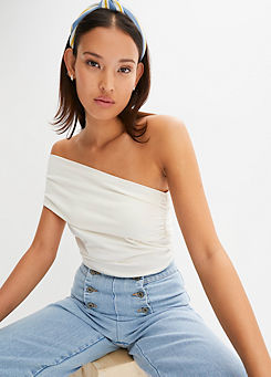 Strapless Jersey Top