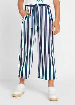 Stripy Jersey Trousers