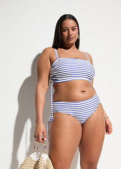 Stripy Print Bikini Set