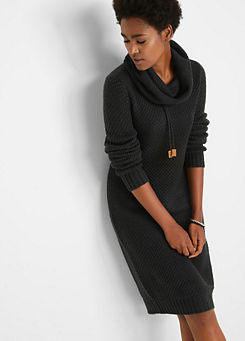 Textured Knitted Dress