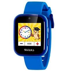 Tikkers Interactive Blue Silicone Strap Smart Watch Complete With Camera, Video & Games