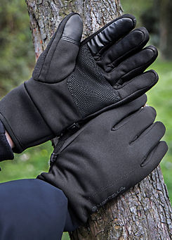 Totes Isotoner Ladies Black Manzella Gloves