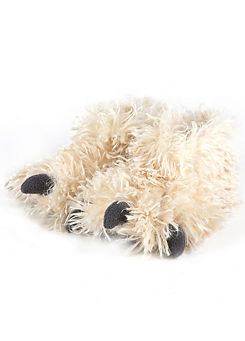 Totes Kids Novelty Yeti Foot Slippers