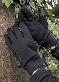 Totes Mens Black Manzella Gloves