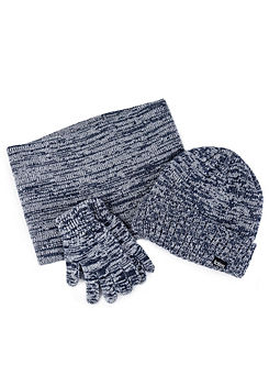 Totes Toasties Boys Knitted Hat, Glove & Snood Set