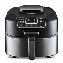 Tower Vortx 5 in 1 5.6L Air Fryer and Grill with Crisper T17086 - Black