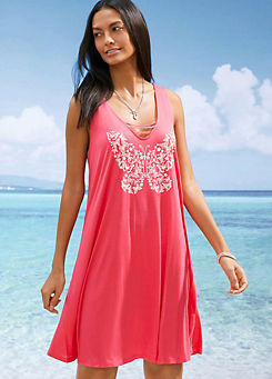 V-Neck Beach Dress
