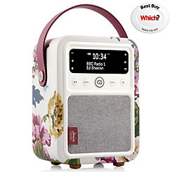 View Quest VQ Portable Monty DAB & DAB+ Digital Radio - Joules Cambridge Floral Cream