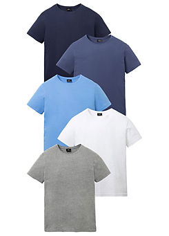 bonprix Pack Of 5 T-Shirts