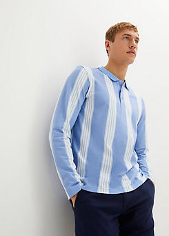 bonprix Striped Polo Shirt
