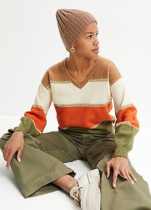 Women s Cheap Orange Knitwear Peach Terracotta bonprix UK