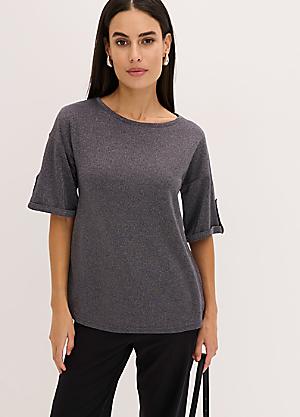 ForHailey Plus Size Women's St. Patrick's Day Top - Casual Long Sleeve Tee, Light Grey
