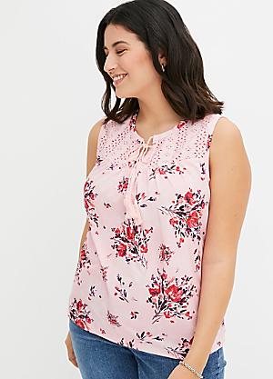 plus size floral tunics