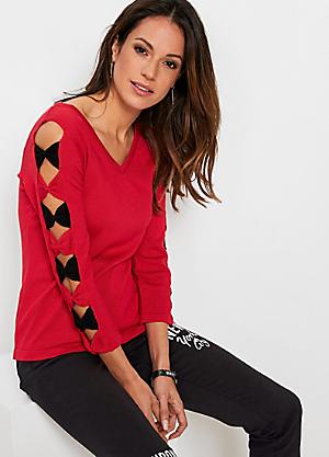 red jumper womens