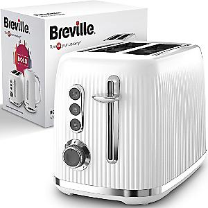 Russell Hobbs Groove Kettle & 2 Slice Toaster Bundle 26380BU