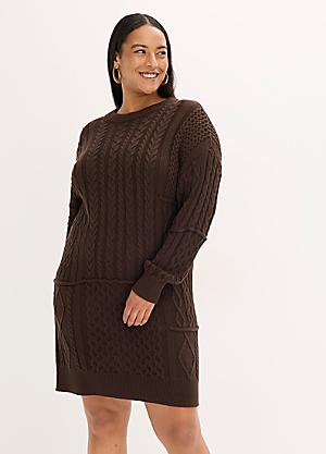 Shop for Brown | Jumper Dresses | Dresses | Plus Size | Womens | online at bonprix Shop for Brown | Jumper Dresses | Dresses | Plus Size | Womens | online at bonprix