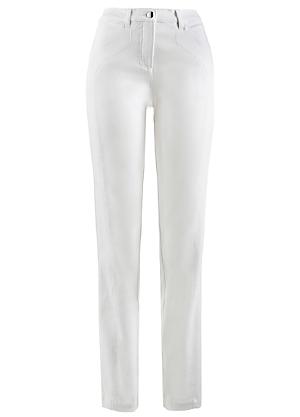 Fashion Trousers Stretch Trousers bpc bonprix collection Stretch Trousers white casual look 