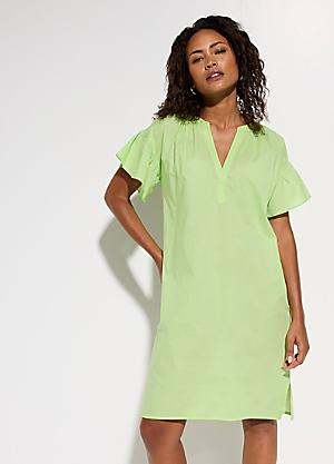 open lace back dress Green Velvet Sequin V Neck Midi Dress – AX Paris