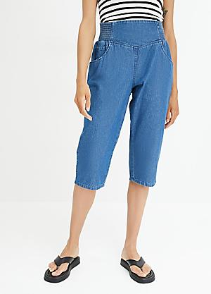 Cheap Plus Size Cropped Jeans Capris Womens bonprix