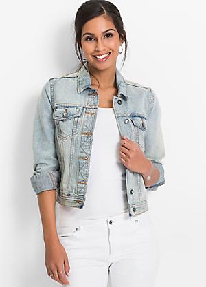 white denim jacket size 22