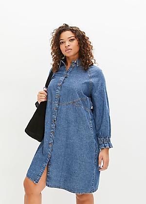 Denim shirt dress size hot sale 20