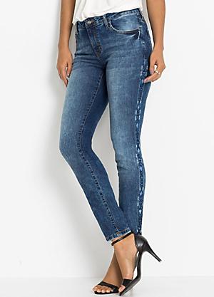 Embroidered Pocket Skinny Jeans by bpc bonprix collection
