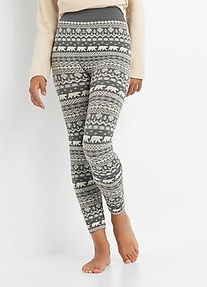High Waisted Thermal Leggings by bonprix
