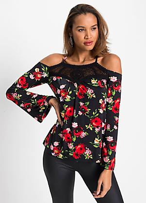size 22 cold shoulder tops
