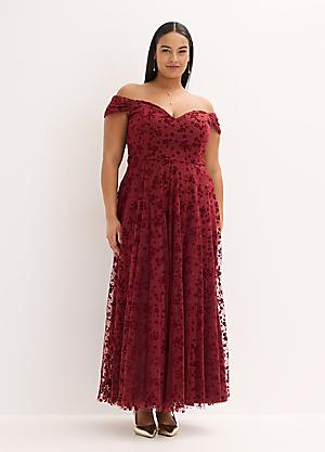 sachin and babi light blue dress Red Plus Size Occasionwear main image 1