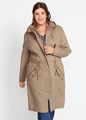 cheap plus size parka coats