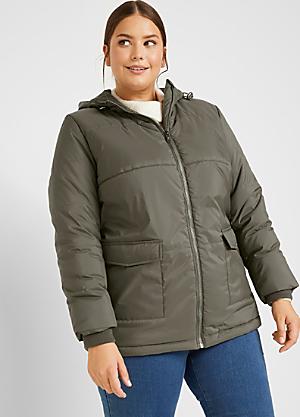 plus size quilted jacket womens