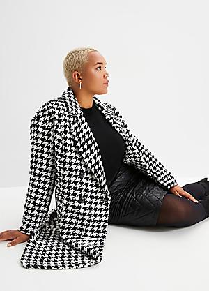 Shop for Black White Coats Jackets Plus Size Womens online at bonprix