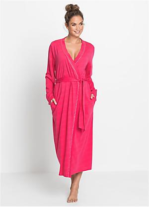 pink jersey dressing gown