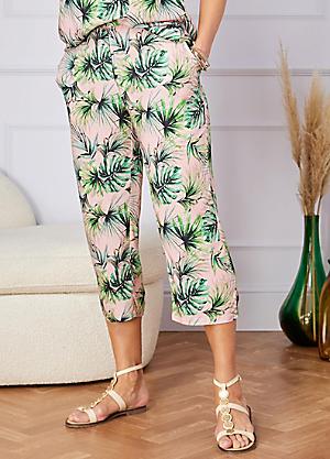 Shop for Pink, Cropped Trousers, Trousers & Shorts, Womens