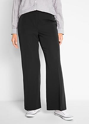 Women's Plus Size Black Trousers