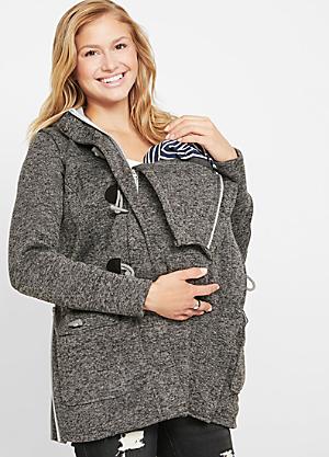 white maternity jacket