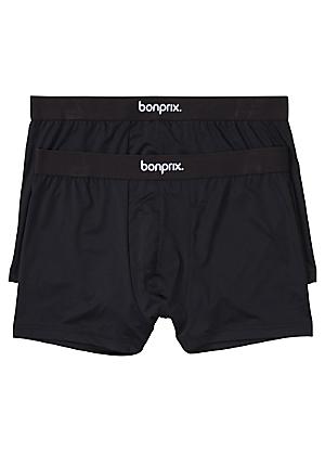 Pack of 4 Loose Fit Boxer Shorts by bonprix