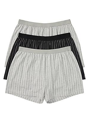bonprix Pack of 3 Loose Jersey Boxers