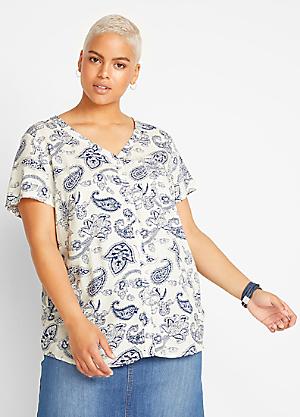 White \u0026 Cream | Tops | Plus Size 